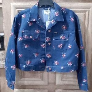 New With Tags "Wrangler" Retro Crop Jacket